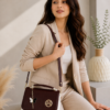 Blush Luxe Two-Tone Handbag