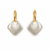 Luna Gleam Silver Drop Earrings