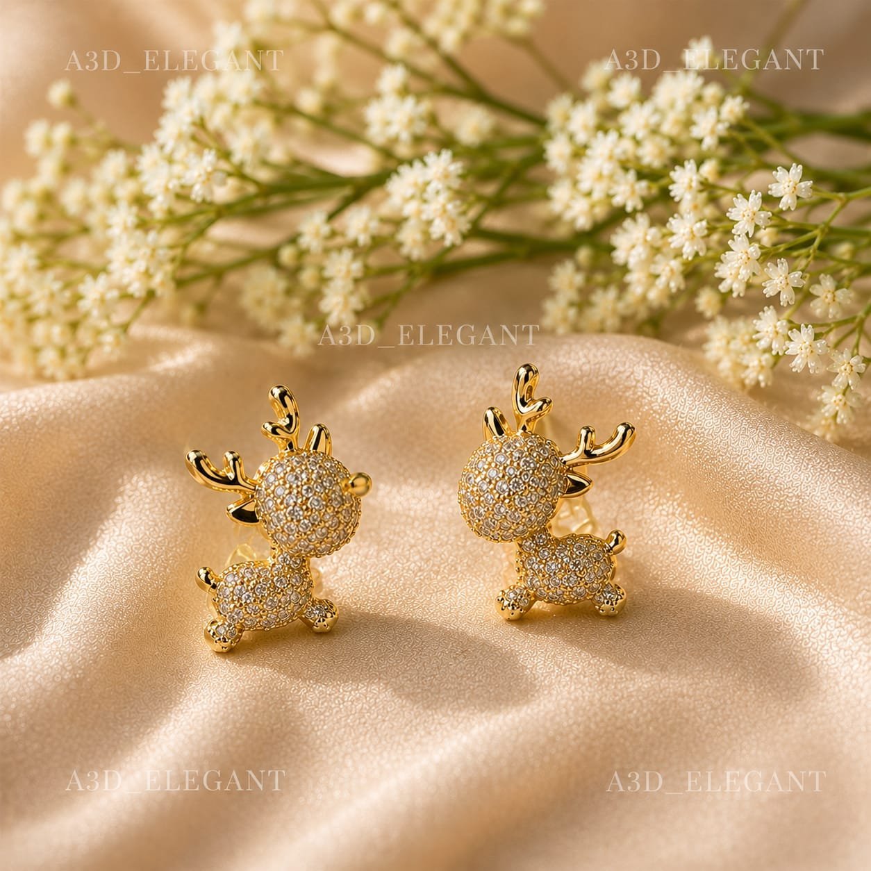 Deer earring