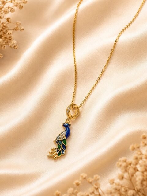 Peacock pendent