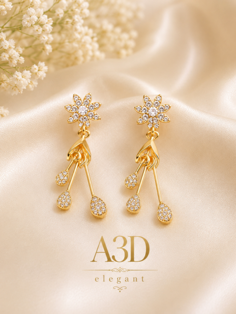 Radiant Flora Earrings  EA016AD