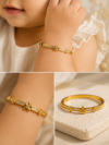 Clover  Anti Tarnish Kada – Kids