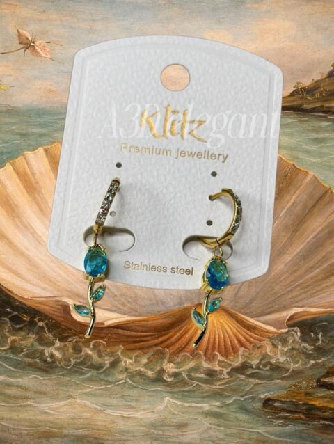 Tulip hoop Earrings