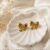 Bow Antitarnish earring
