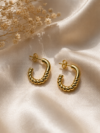 Twist & Gleam Gold Hoops