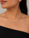 Infinity charms antitarnish chain