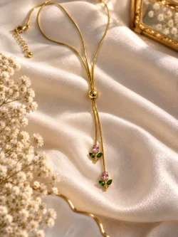 tulip knoted chain