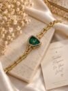 Aurelia Link Luxe Watch Green