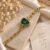 Aurelia Link Luxe Watch Green