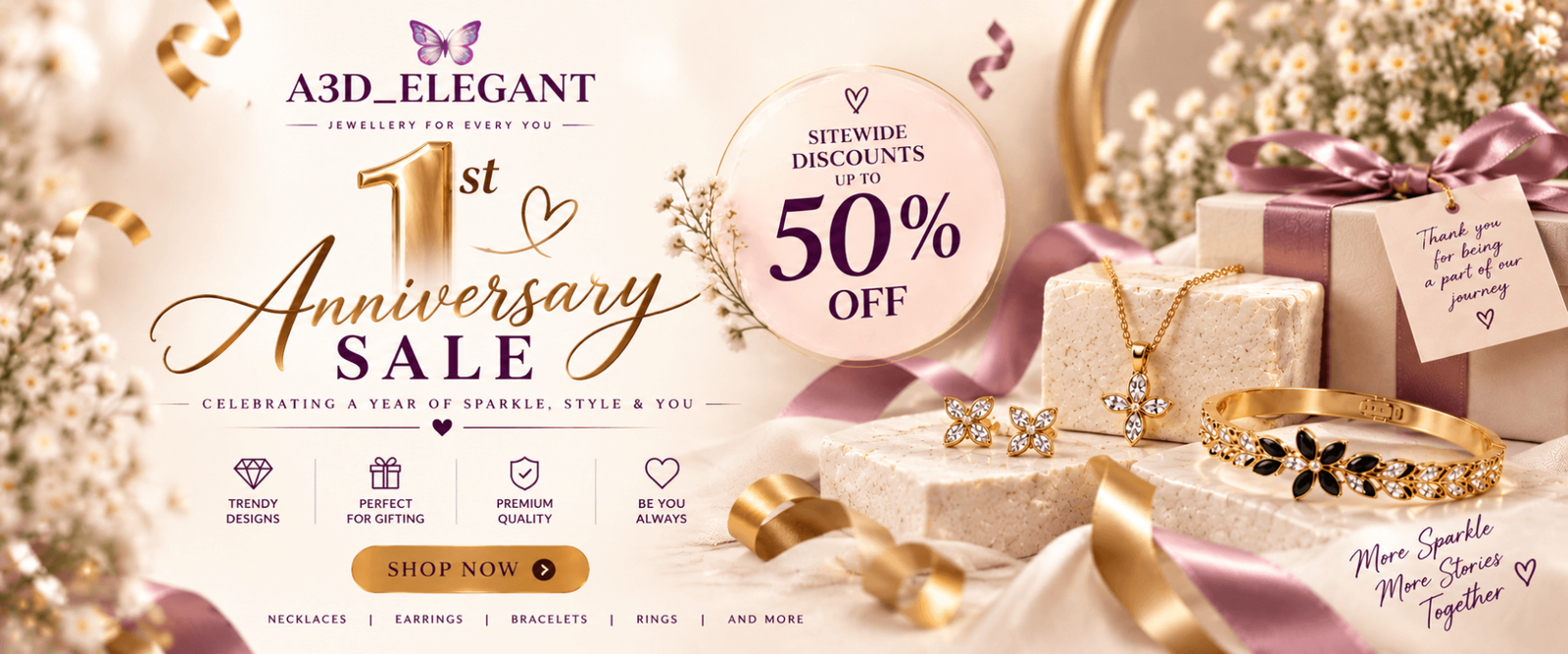 Anniversery banner
